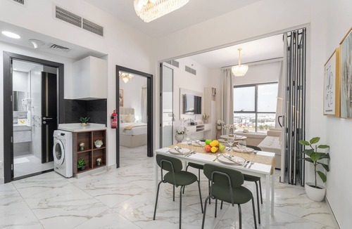 International City Apartment | Elegance Olivz Residence by Danube