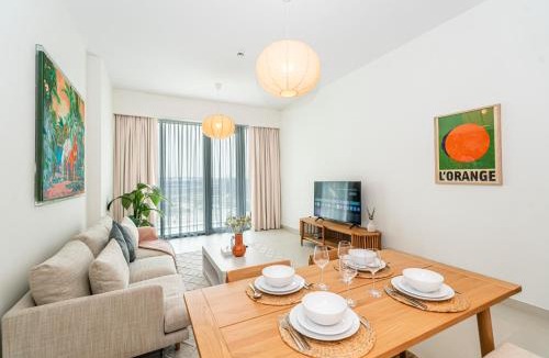 Al Safa Apartment | Escape24 - Brand New 2BR in Canal Front Residences, Al Wasl near Safa Park