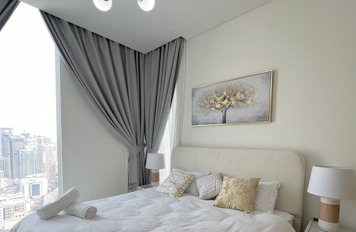 Jabal Ali 2 Apartment | Farwell & Gervase - 5 BDR Dubai Marina Penthouse - Marina & Palm Views