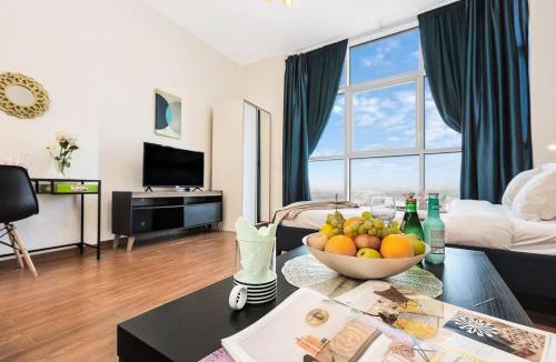 Jumeirah Village Triangle Apartment | FIRST CLASS Studio Cozy Vibes and Stylish Escape
