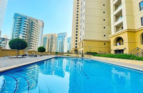 Trade Centre 1 Apartment | FULL SEA VIEW, 2BR-High Floor , POOL, BEACH, JBR