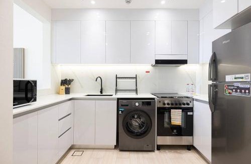 Discovery Gardens Apartment | Fully Furnished Luxe 1BR In JVC