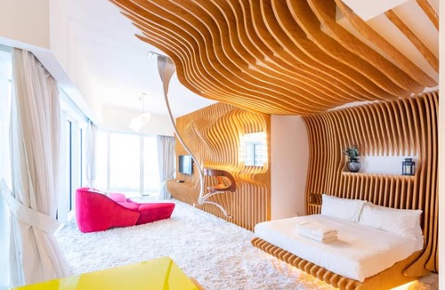 Business Bay Apartment | Futuristic & Unique Studio along Dubai Water Canal