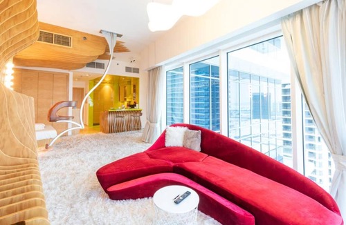Business Bay Apartment | Futuristic & Unique Studio along Dubai Water Canal
