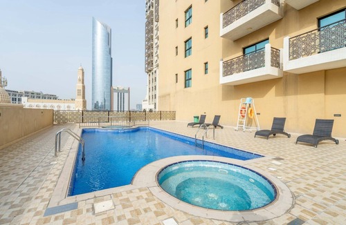Jadaf Apartment | GuestReady - Oasis paradise at Riah Tower