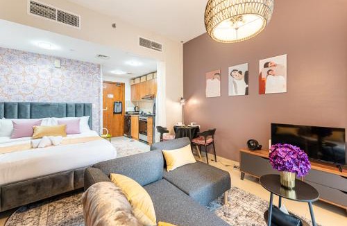 Dubai Production City Apartment | HAVN - Studio in Lakeside IMPZ Near Meaisem Center