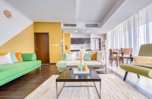 Dubai Sports City Apartment | Homely 1BR at The Matrix Dubai Sports City by Deluxe Holiday Homes