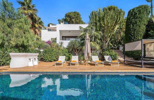 Cap Martinet Villa | House with spectacular sea views in Ibiza