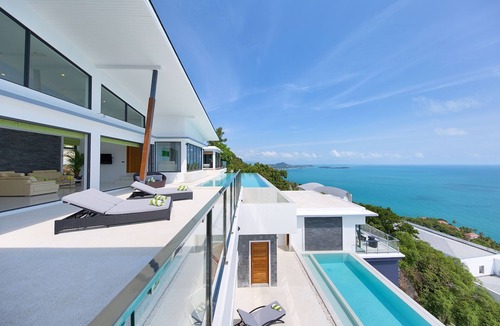 Lamai Villa | Karpe Diem: Twin Infinity Swimming Pools