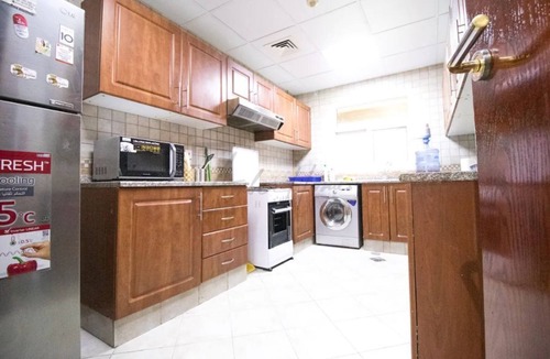 Dubai Apartment | Lovely 2-BR APT with Pool | Near Global Village