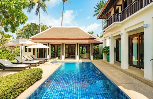 Bophut Villa | Lovely villa "Plumeria" with private pool, garden and beach access