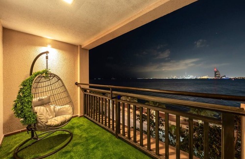 Palm Jumeirah Apartment | Lux Hideaway in Anantara| Burj AlArab & Sea Views
