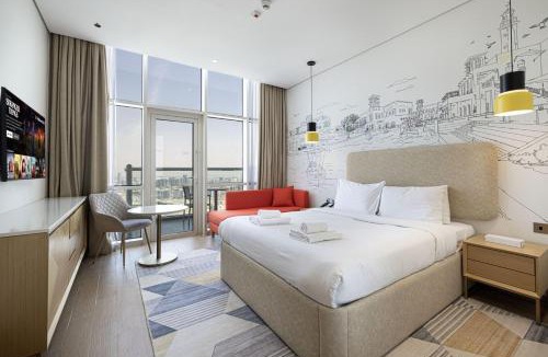 Jumeirah Village Triangle Apartment | LUXE | Serviced Hotel Apartment | Full City View