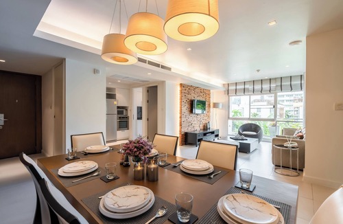 Thonglor Apartment | Luxury 3 BR Pet friendly ServiceAPT near EmDistrict Thonglor13 Sukhumvit 55