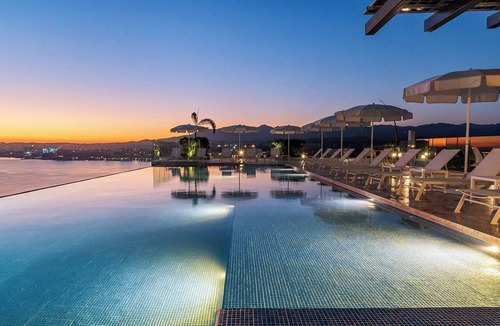 Bucerias Apartment | Luxury Beachfront 3BR + Ocean Views | Panarea 1C