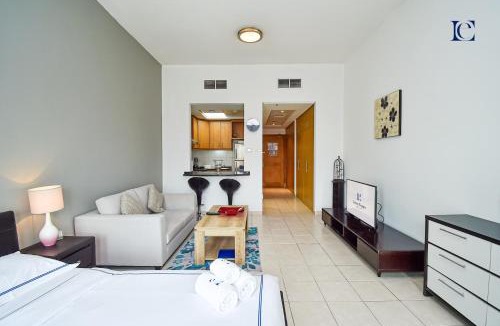 Discovery Gardens Apartment | Luxury Escapes - Tranquil Studio Near Furjan Metro - Relaxing Holiday Retreat