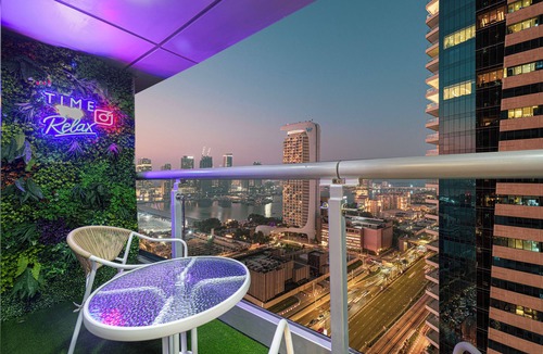 Trade Center Apartment | LUXURY NEWLY RENOVATED 4 BHK, Full Sea View , Marina , 5 min to beach