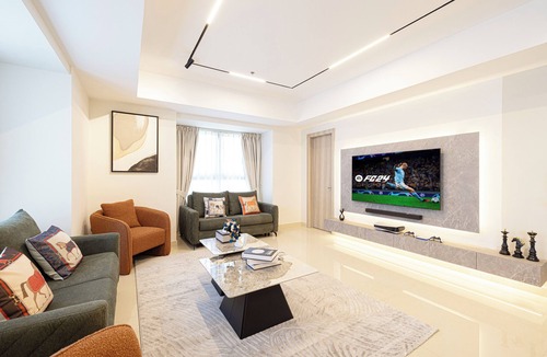 Trade Center Apartment | LUXURY NEWLY RENOVATED 4 BHK, Full Sea View , Marina , 5 min to beach