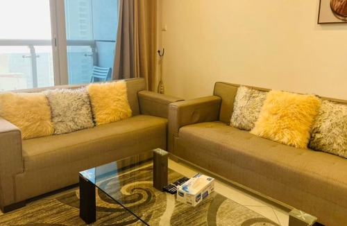 Dubai Media City Apartment | Marina view spacious 3bedroom family friendly unit princess marina 56 floor