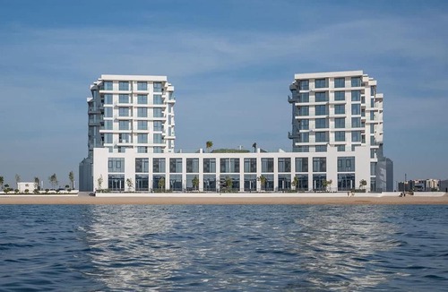 Al Hamriya Apartment | Modern Studio at Blue Bay Walk