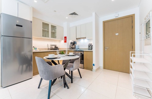Dubai Apartment | Near Dubai Water Canal 1BR with Spacious Balcony, Creekside 18 A, Creek Harbour