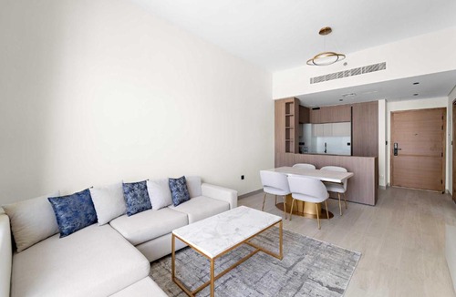 Al Barsha Apartment | New 1-Bedroom in Prime Gardens with pool and gym