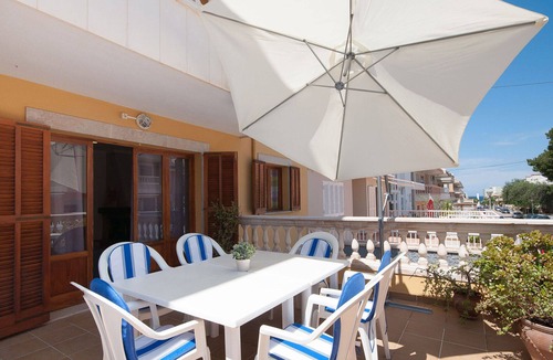 Can Picafort Apartment | Obelisc-3, 3 DB ground-floor apartment near the beach.