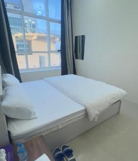 Ajman House | P3) Fantastic Seaview Room with shared bath inside 3bedroom apartment