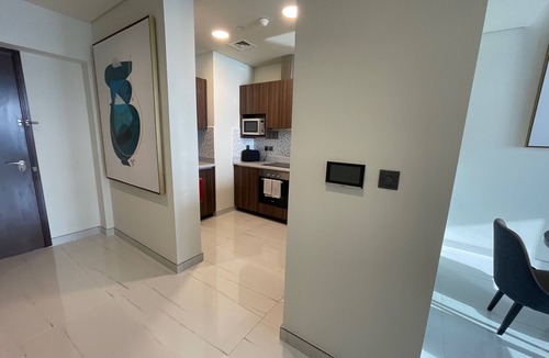 Dubai Media City Apartment | Palm & Harbor Views Luxury