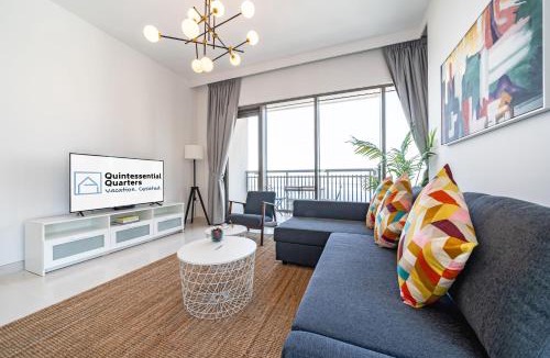 Dubai Apartment | Panoramic Burj Views - Lovely 3BR in Creek Harbour
