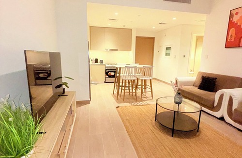 Jadaf Apartment | Premium 1 Bed Apartment With Private Beach Lagoon Access Close To Downtown