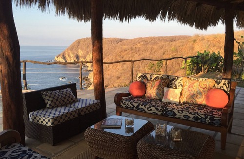 San Pedro Pochutla Villa | Private Cliffside Villa on the Oaxacan Coast with Unforgettable Views, All solar