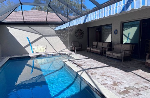 Sarasota Villa | Private pool, 2bed/2bath 1700sf villa, pet ok, mins to beaches, downtown, golf