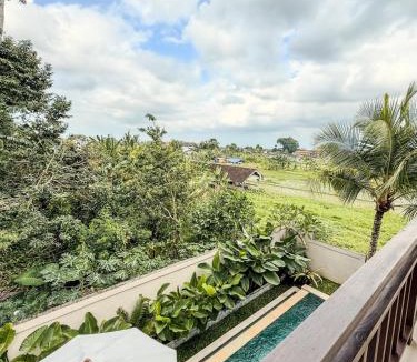 Sayan Villa | Private Villa with Pool, Bathtub, Rice Field & Jungle Views