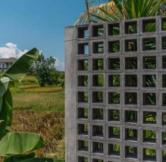 Cemagi House | Ricefield view 3BR designer Villa 1 min from beach