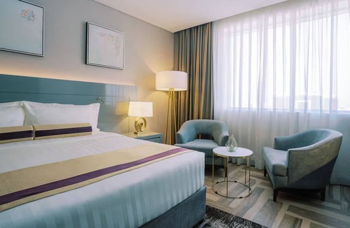 Al Muraqqabat Hotel | Rooftop Views & Attractions | Steps to Dubai Mall, Burj Khalifa & Iconic Sights
