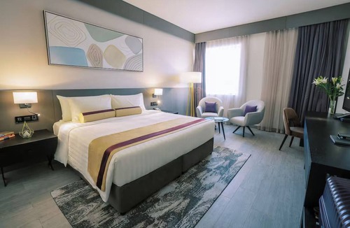 Al Muraqqabat Hotel | Rooftop Views & Attractions | Steps to Dubai Mall, Burj Khalifa & Iconic Sights
