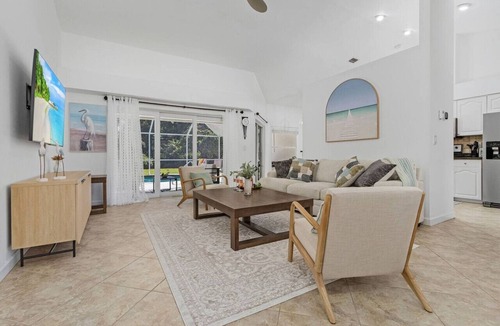 Central Naples House | Serene Pool Home in Gated Community-Naples