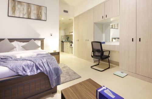 Khalifa City Apartment | Silk Valley - Cozy Studio located in prime location