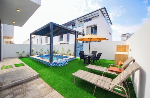 Dubai Villa | Silk Valley - Luxury 4 bedrooms + maid's room with private swimming pool