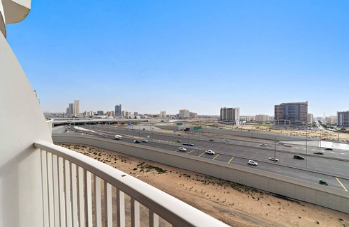 Dubai Apartment | Silkhaus Studio in Silicon Oasis | City View
