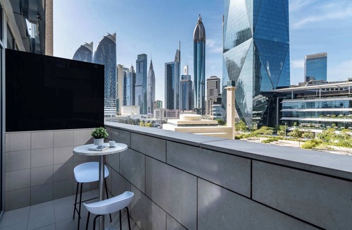 Bur Dubai Apartment | Silkhaus Stylish Studio | Burj Daman | Prime Tower
