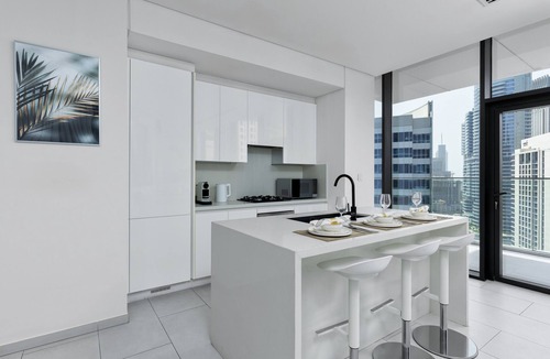Downtown Dubai Apartment | Sky-High Panoramic Apt w/Iconic Burj Khalifa Vws
