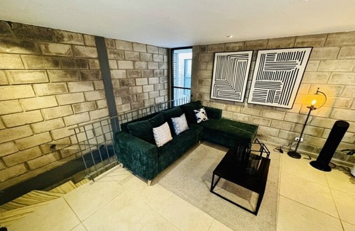 Downtown Guadalajara Apartment | Sofisticado loft con gimnasio y zona de coworking exclusiva