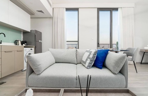 Dubai Production City Apartment | Sophisticated Studio with Huge Balcony at Mesk 1