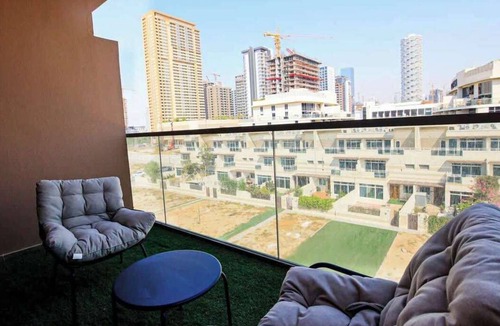 Jumeirah Village Apartment | Spacious 2 BR Apt Plus Maids Eleganz 2 in JVC