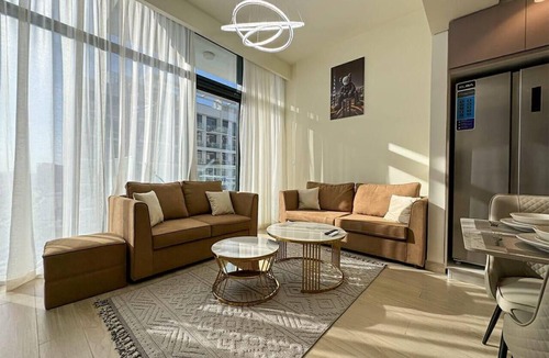 Nad Al Sheba Apartment | Spacious 3BR in Azizi Riviera by Bespoke