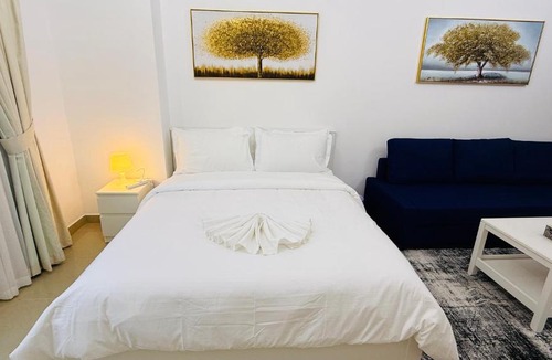 International City Apartment | Spacious Studio with balcony Trafalgar Central tower International city Dubai