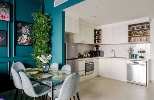 Za'abeel 2 Apartment | Spectacular Burj Khalifa View 2 min to Dubai Mall