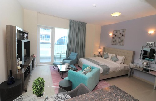 Dubai Sports City Apartment | Sports City Large Studio Cricket Tower